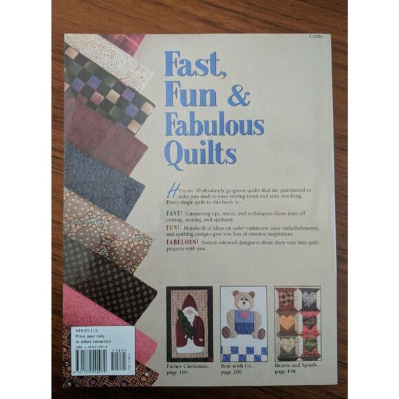 Fast Fun Fabulous Quilt Pattern Book - Picture 2 of 8